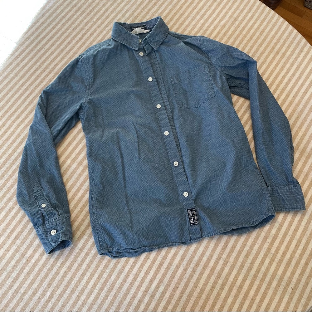 H&M boys long sleeve dress shirt